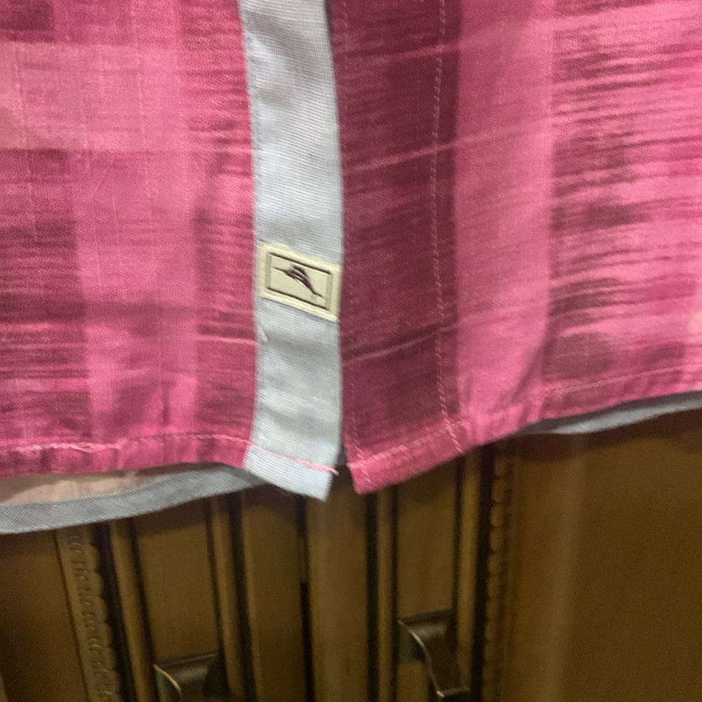 NWOT Tommy Bahama Shibori Bay Silk Button-Up Shirt 
Size Large - Picture 2 of 8